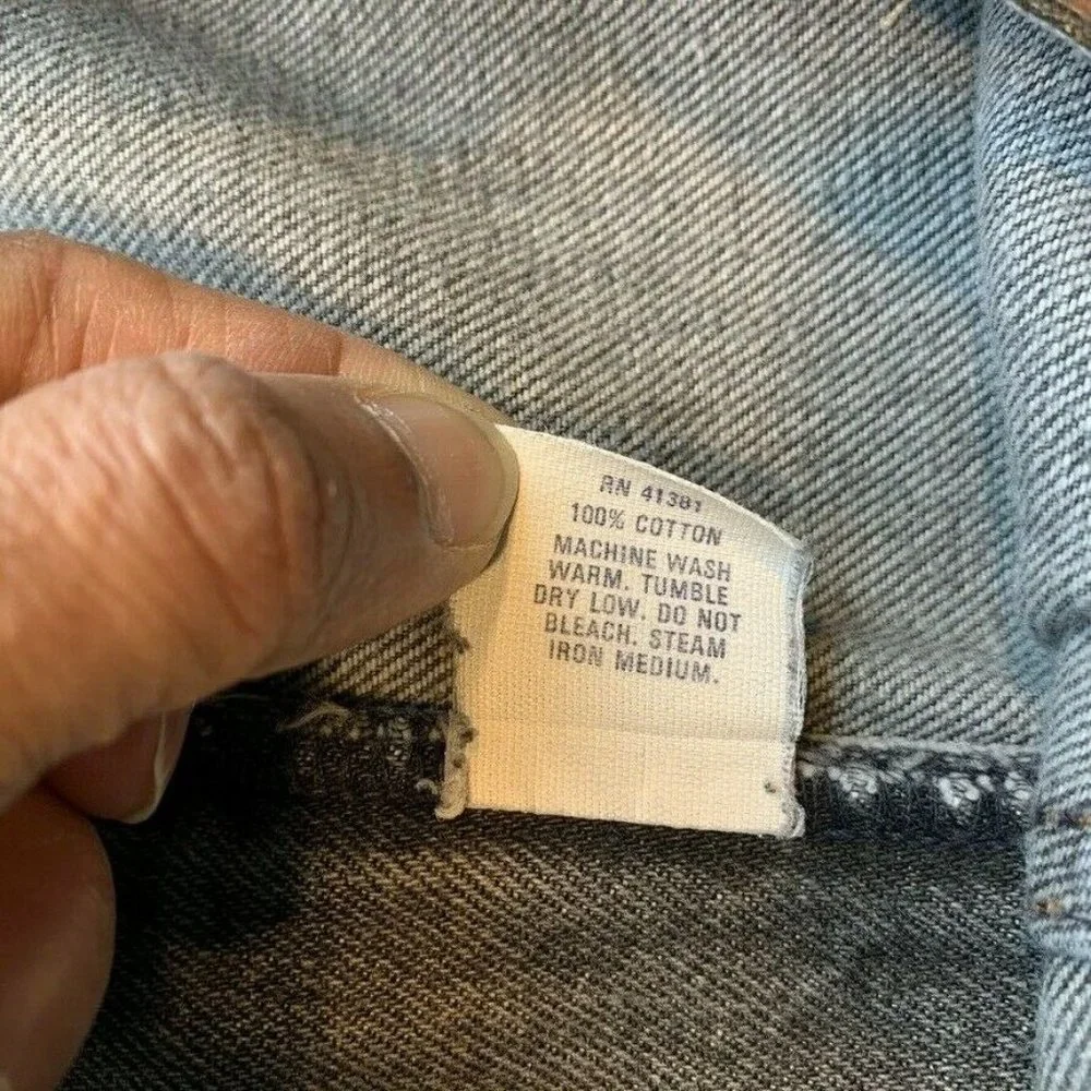Vintage Polo Ralph Lauren Jeans Mens 38x30 (38x28) USA Made‎ Loose Black Denim